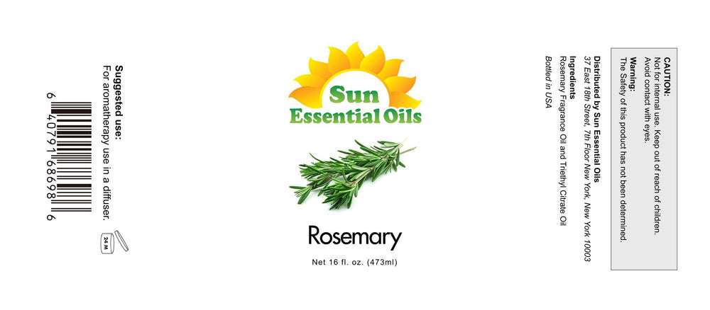 Sun Essential Oils Rosemary diffuser area for calming aromatherapy and restful sleep.