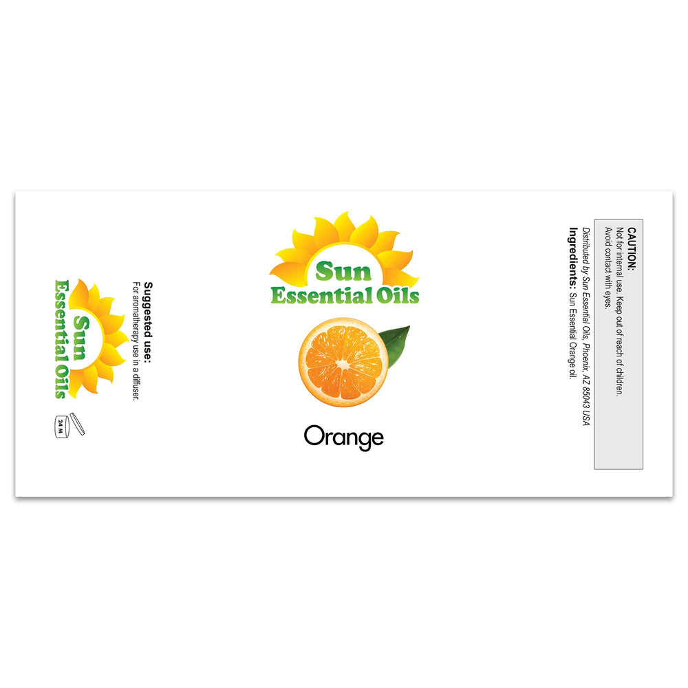 Diffuser scene featuring Sun Essential Oils Sweet Orange for uplifting mood.