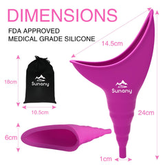 Sunany soft silicone material is comfortable and easy to clean