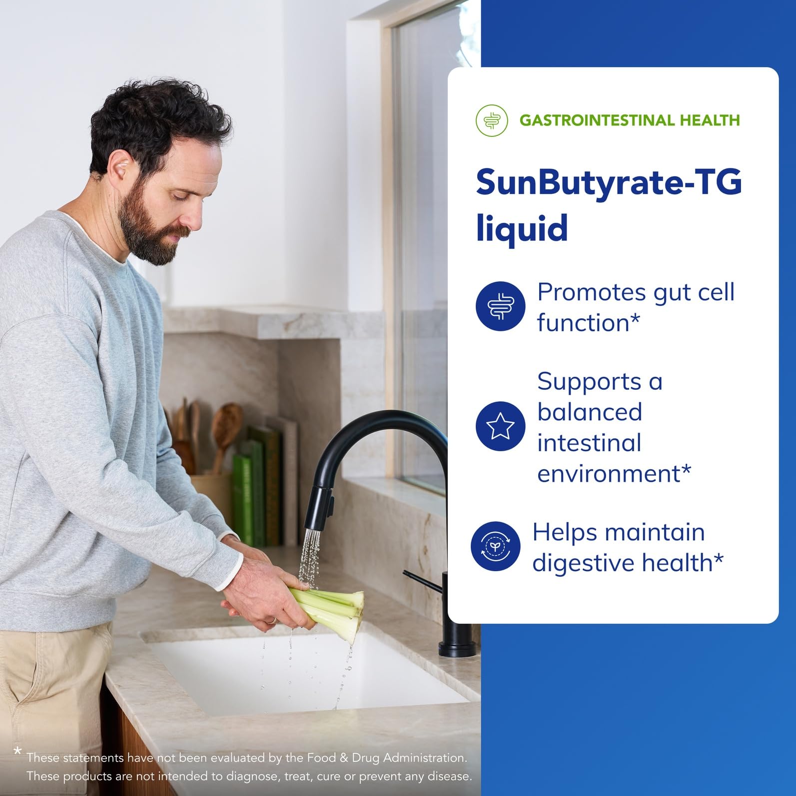 SunButyrate-TG Liquid blueberry vanilla flavor profile during use