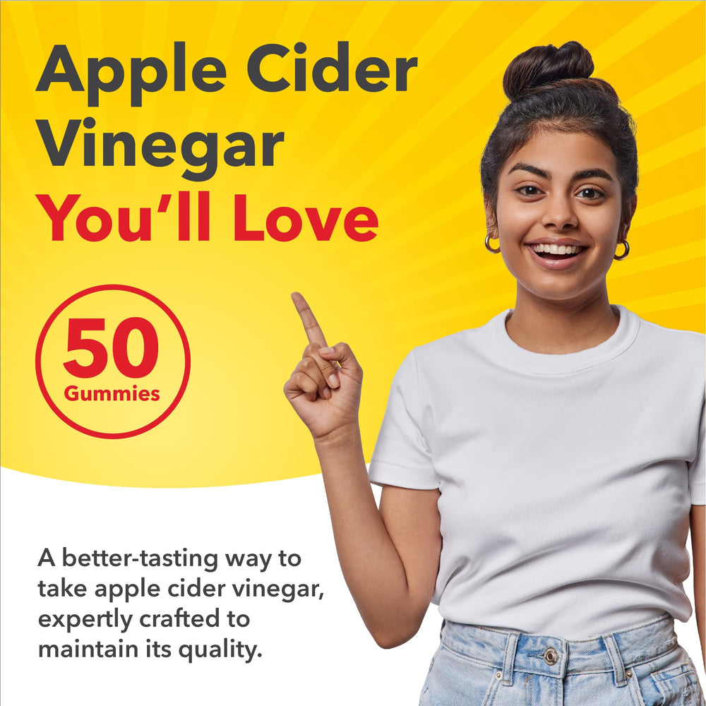 Sundance Apple Cider Vinegar Gummies packaging communicates gluten-free and plant-based goodness.