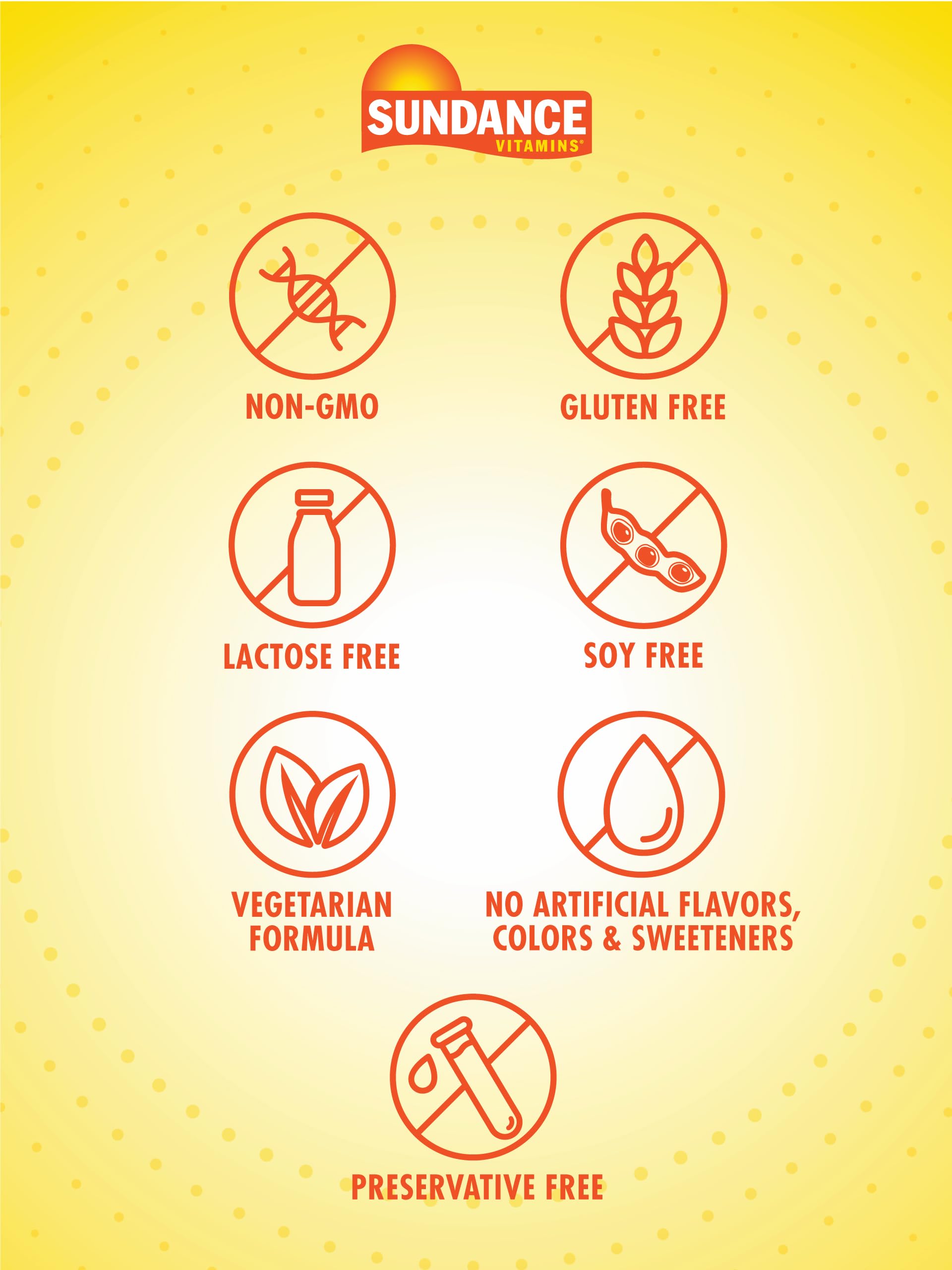 Sundance Complete B-Complex label closeup emphasizes gluten-free and non-GMO formula.