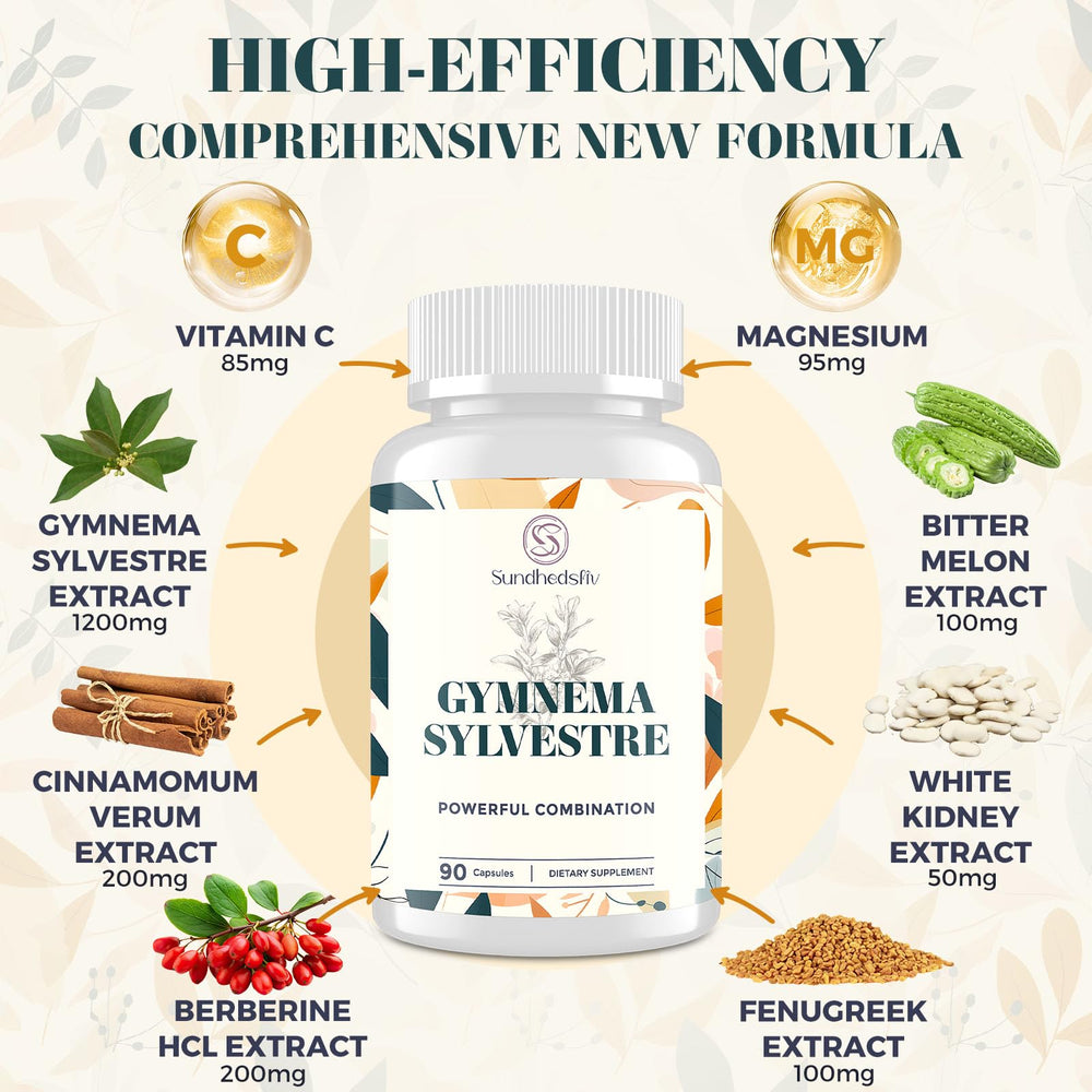 Sundhedsliv berberine cinnamon bitter melon blend capsules