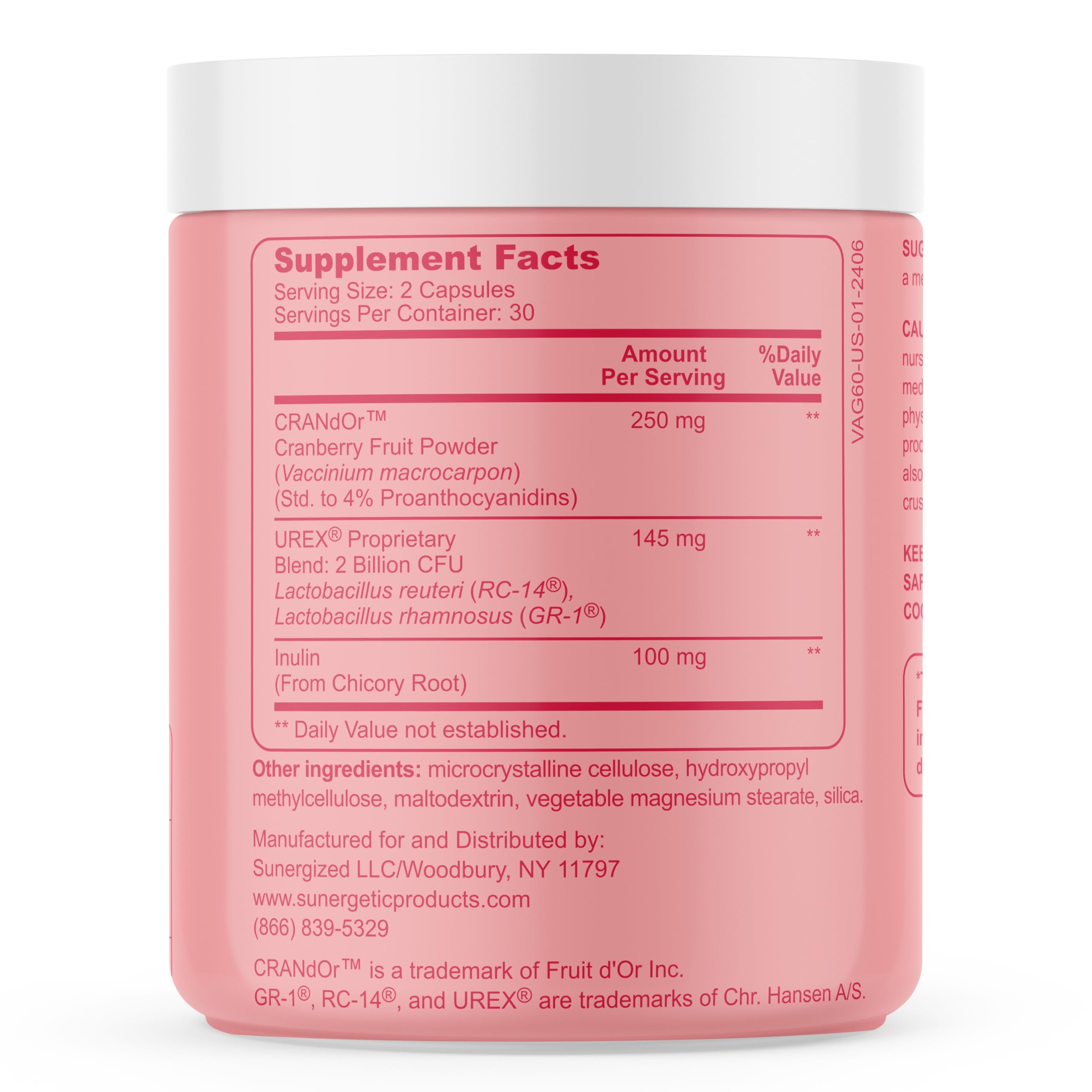 Sunergetic GMP NSF facility seal image implies rigorous third-party testing.