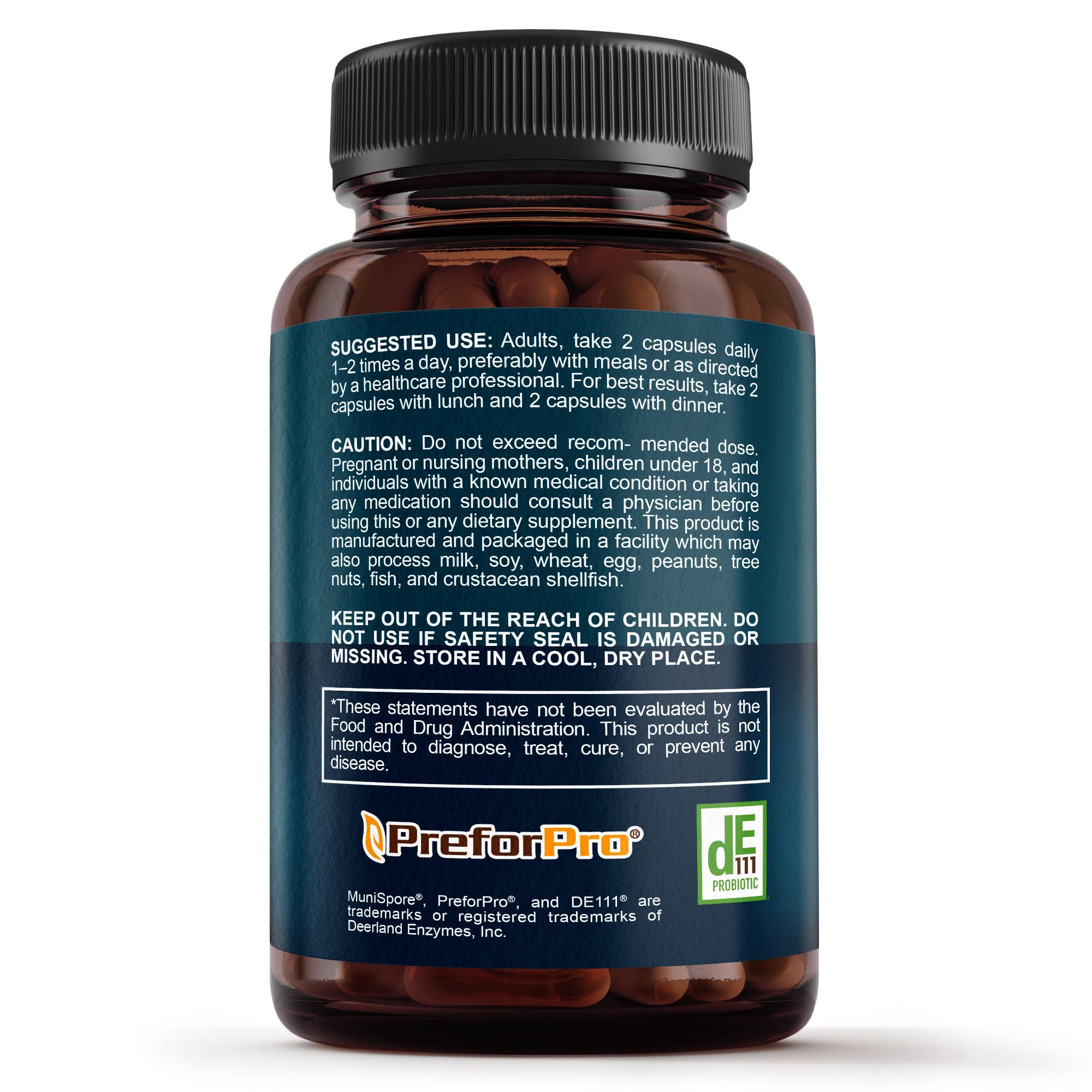 Multi-strain blend icon highlighting probiotic diversity