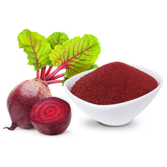 Sunfood beet root powder bag closeup emphasizes clean ingredients