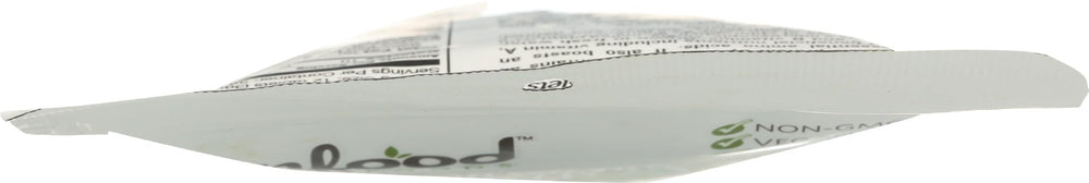 Sunfood Chlorella powder-tablets label emphasizing vegan, non-GMO quality