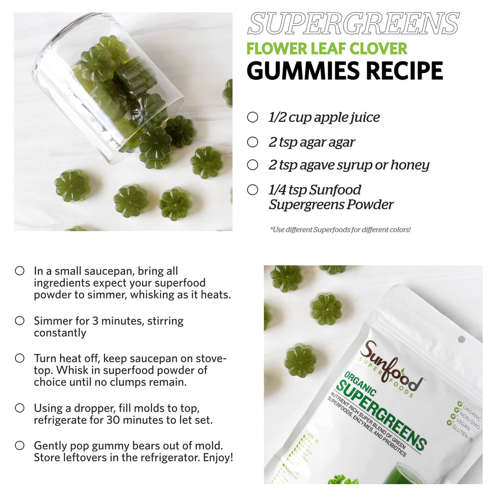 Sunfood Supergreens being poured into glass, convenient daily green juice.