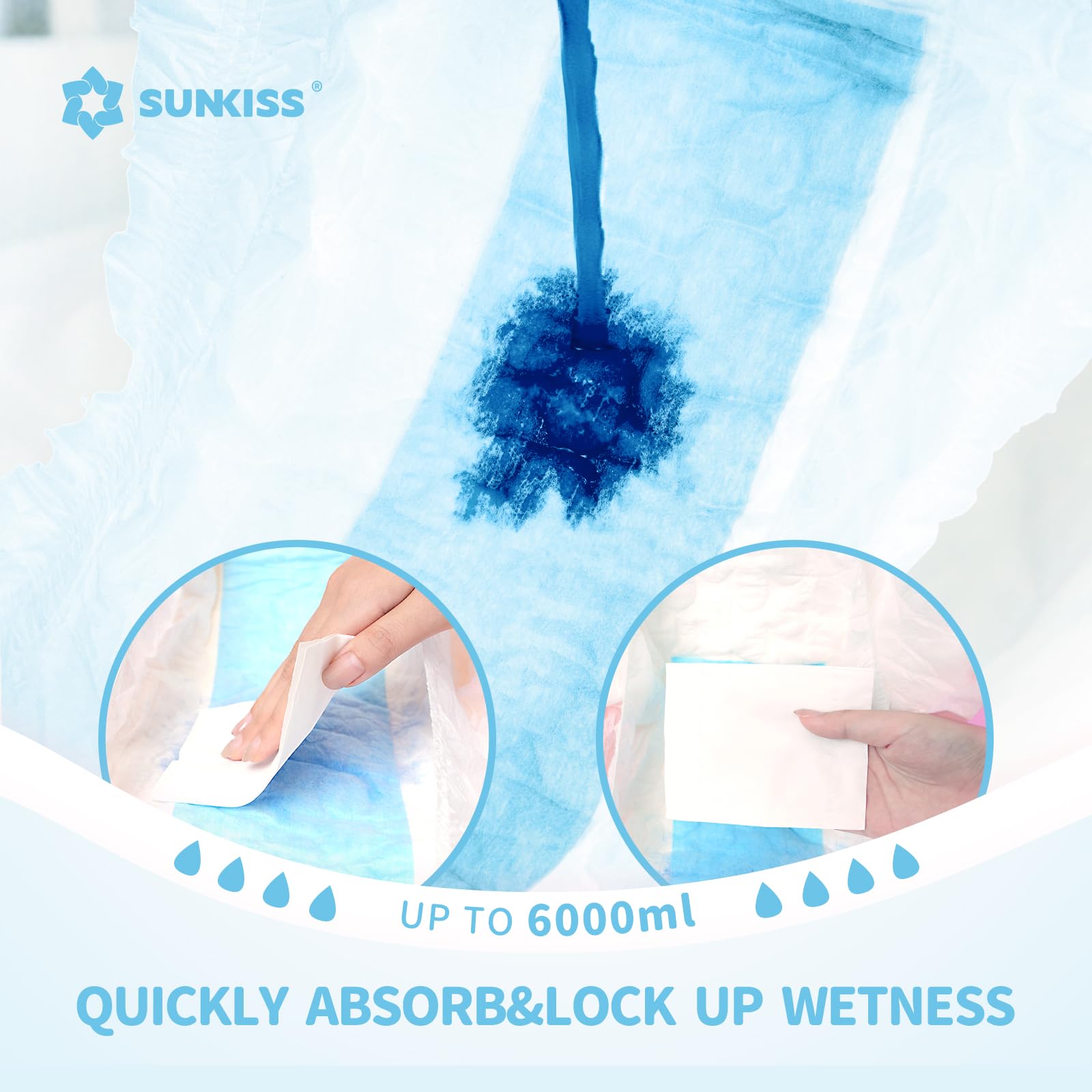 SUNKISS Masterpiece closeup material soft FSC-certified pulp for skin comfort