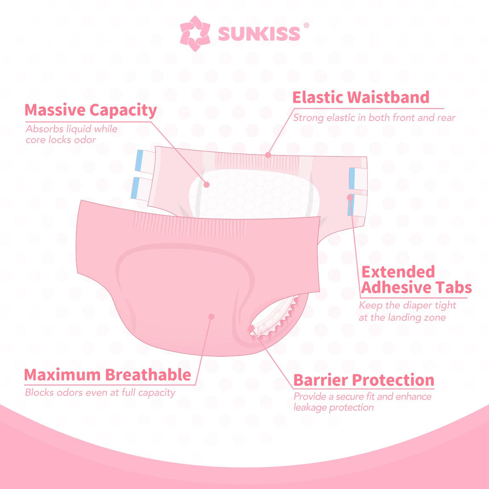 SUNKISS Masterpiece elastic waistband detail shows secure, comfortable fit.