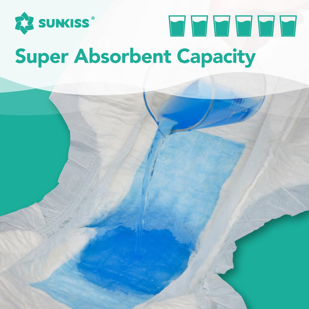 SUNKISS TrustPlus odor-control system keeps you discreet with fresh protection overnight.