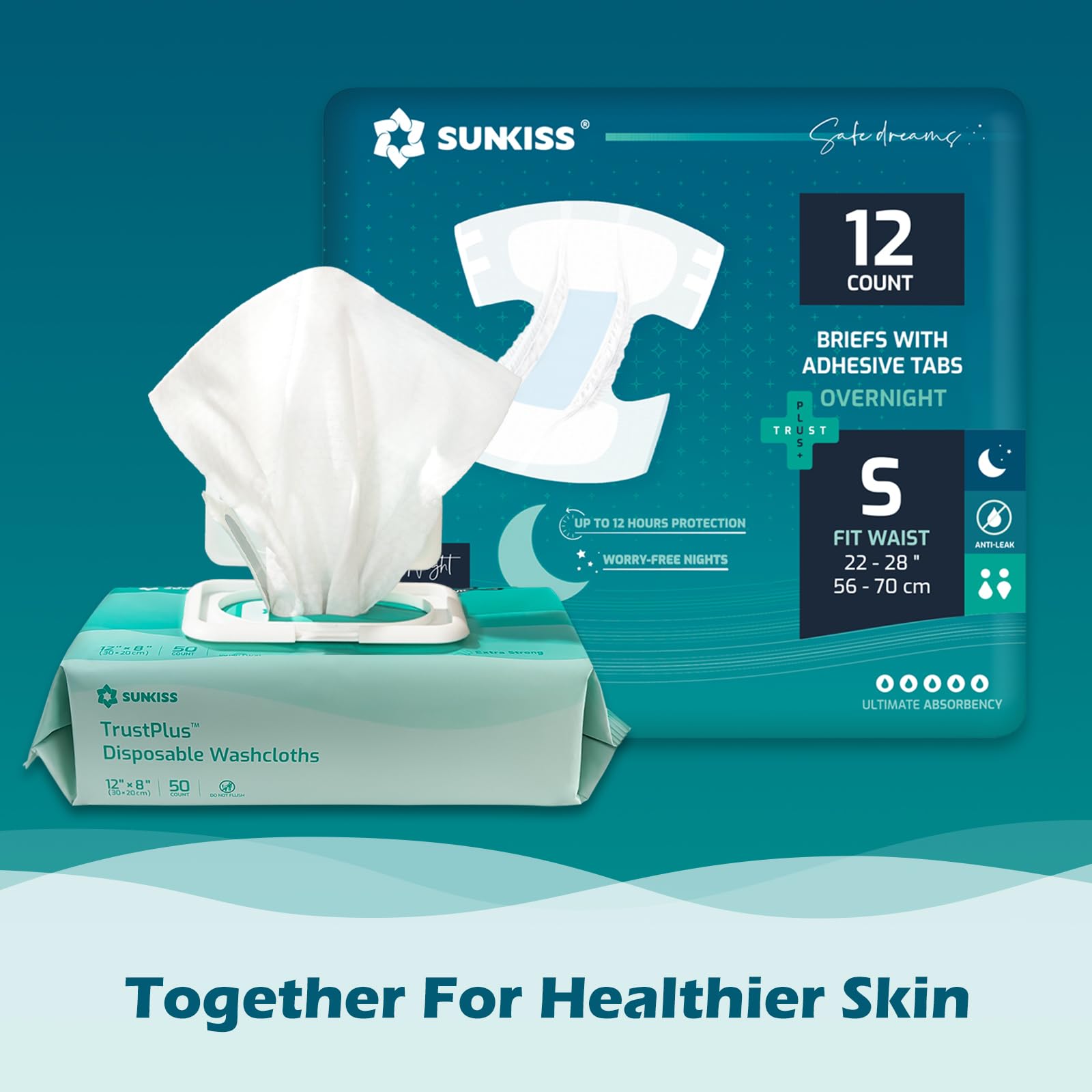 SUNKISS TrustPlus soft FSC-certified pulp material for comfort