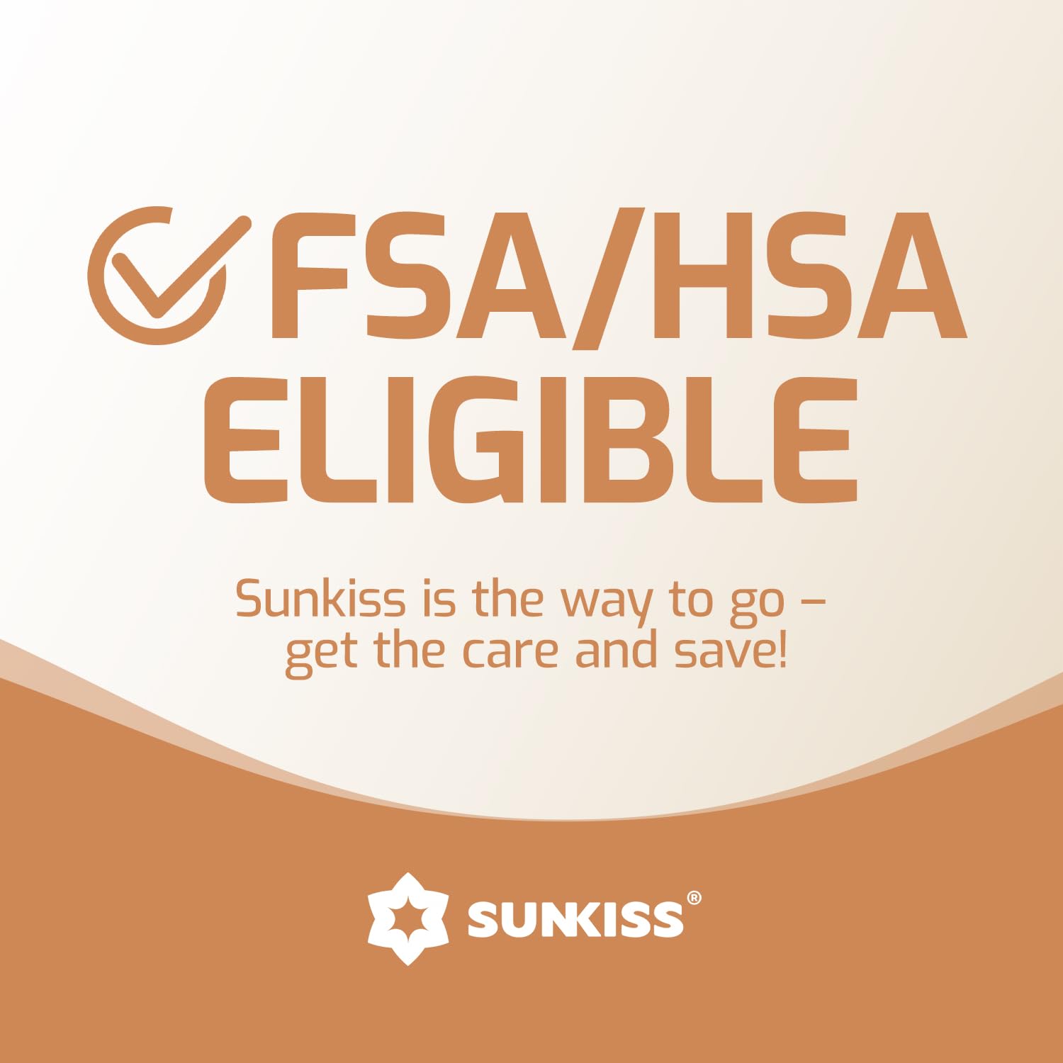 SUNKISS unisex design fits both women and men with flexible placement.