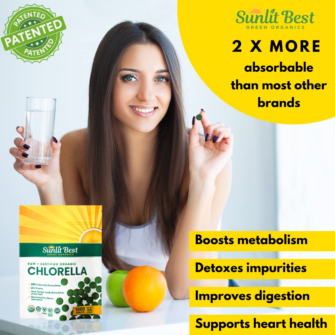 Sunlit Best Chlorella daily-use-stacked shows routine-friendly packaging.