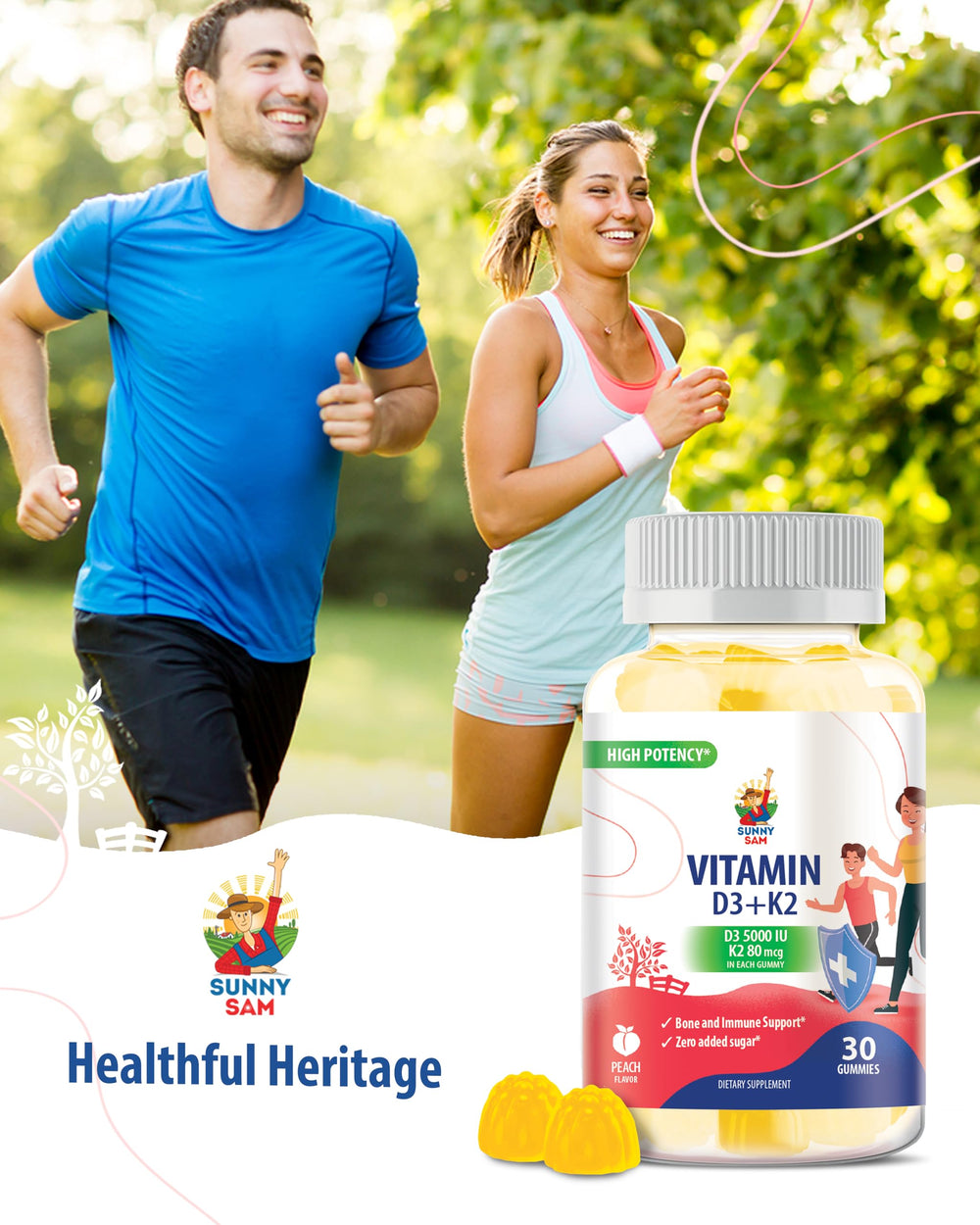 Adult usage scene suggests convenient on-the-go supplementation.