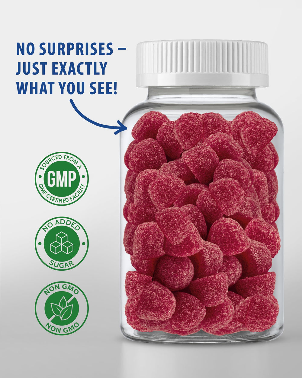 Sunny Sam Zinc Gummies for Kids gluten-free and non-GMO promise for safer snacking