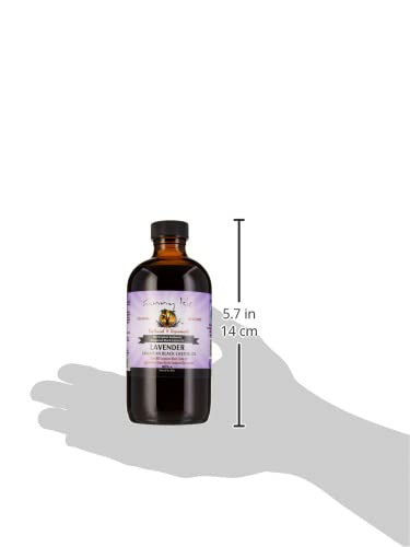 Sunny Isle Lavender Jamaican Black Castor Oil 8oz cap for convenient daily use
