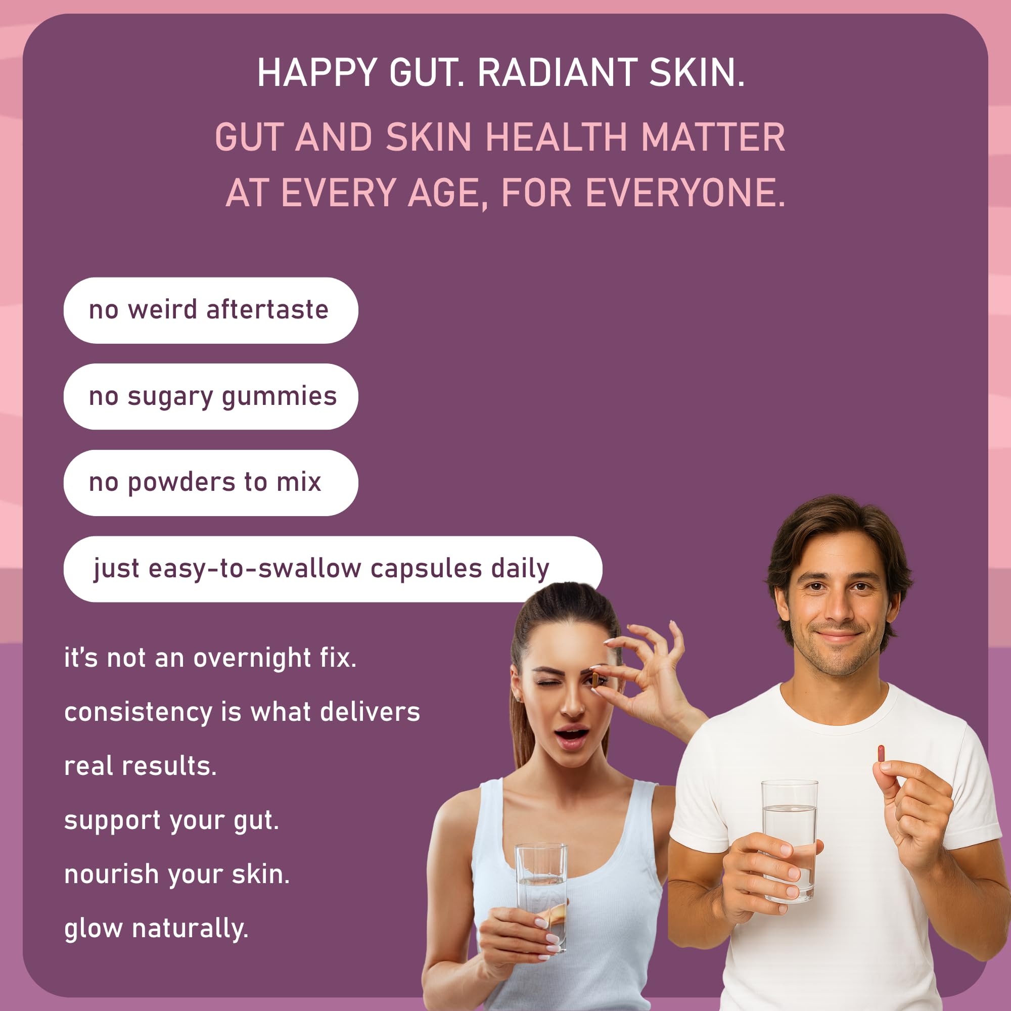 Sunrae Wellness Glowing Skin Moringa ingredient boosts antioxidants.