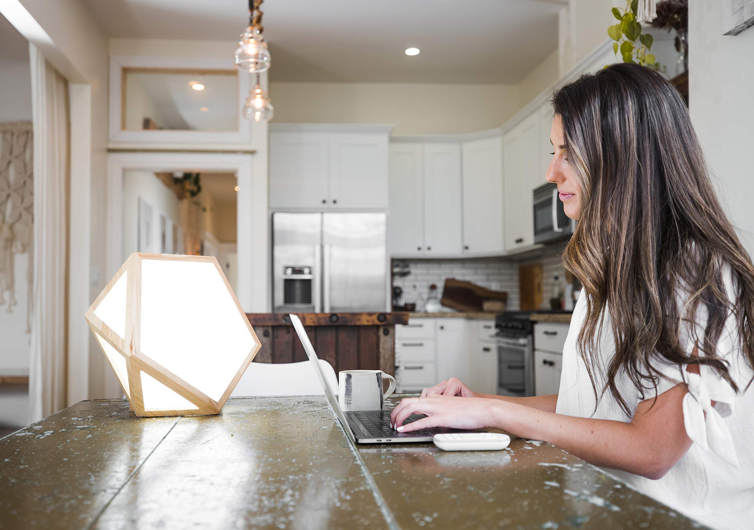 UV-free spectrum ensures safe, broad-spectrum illumination for daily routines