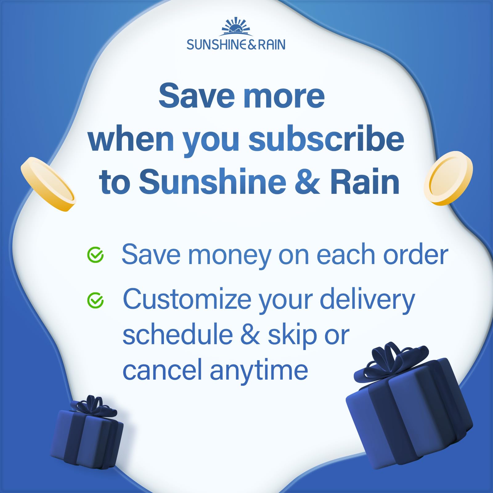 Sunshine & Rain probiotic blend ready to support daily wellness routines