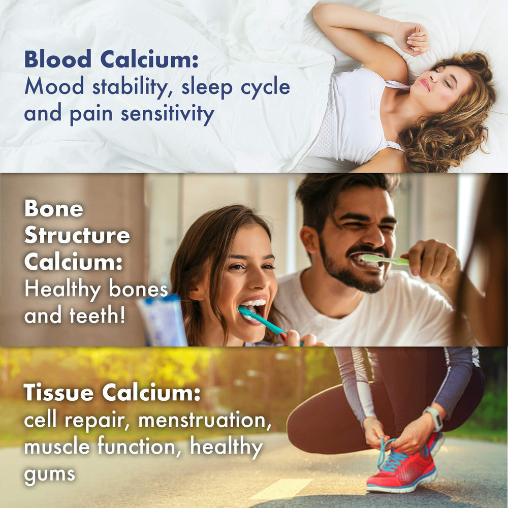 Morning routine scene with CalMag-C bottle on counter