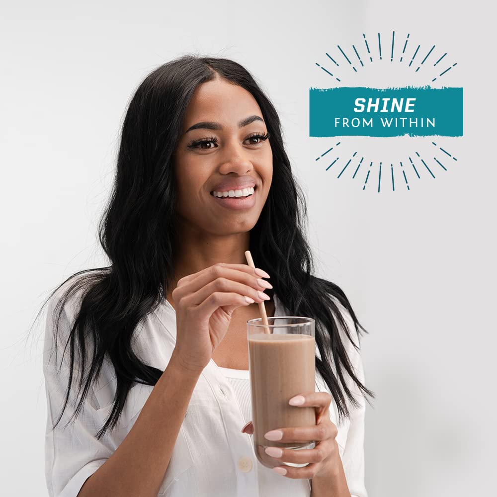 Sunwarrior active-woman-use picture invites workouts and everyday vitality with vegan collagen.