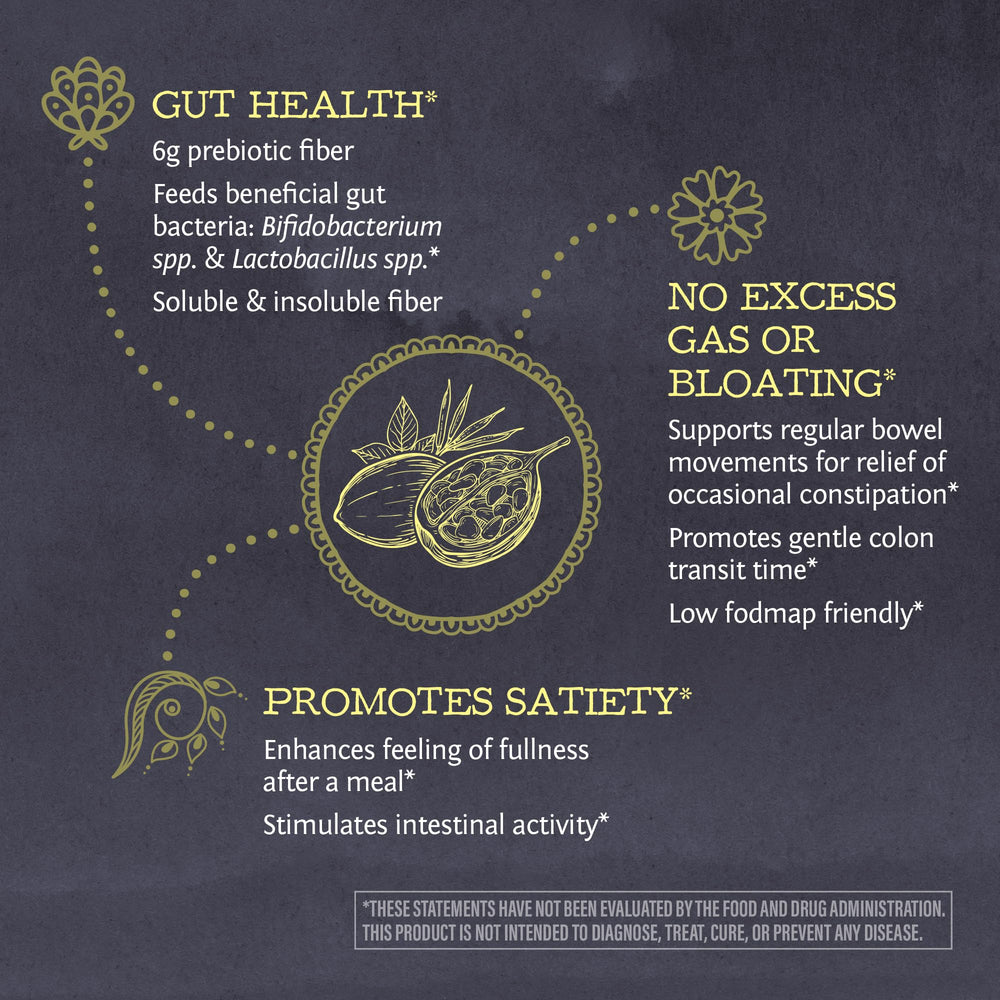 Sunwarrior Be Well Prebiotic Fiber dissolves quickly in water for a smooth drink.