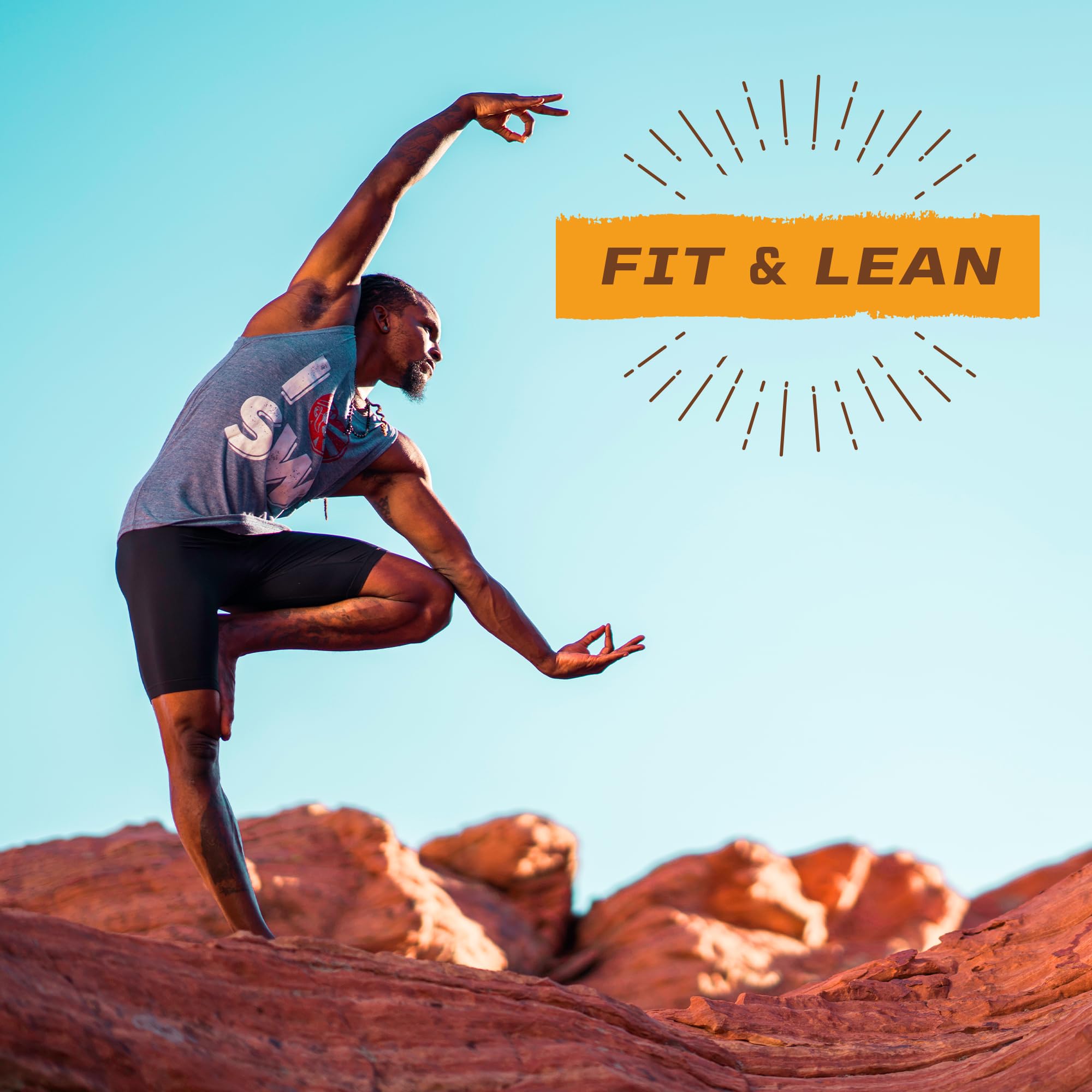 Sunwarrior nutrition panel on packaging highlights protein content and clean ingredients.