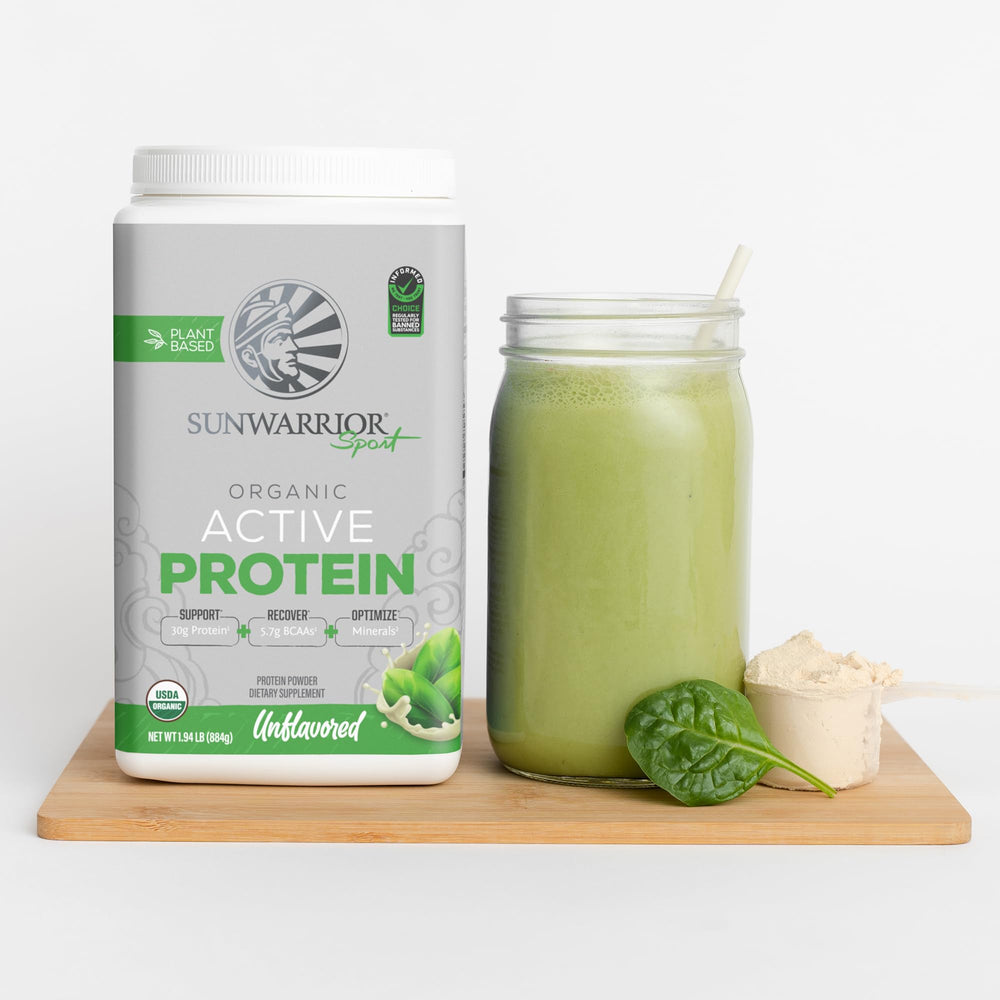 Sunwarrior Organic Protein Powder daily-use scene ready-to-blend beverage