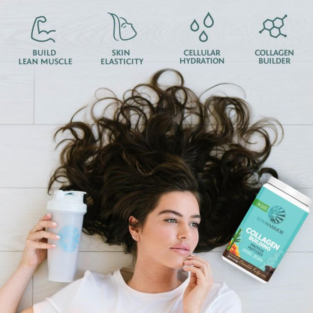 Sunwarrior vegan collagen powder with organic greens ingredient spotlight