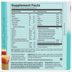 Sunwarrior collagen powder salted caramel blends smoothly in a shaker for daily use
