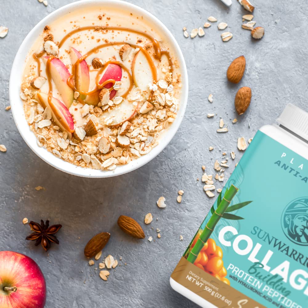 Creamy powder dissolving with a focus on non-GMO, gluten-free properties