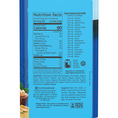 Sunwarrior Warrior Blend with hemp and pea shows plant based protein benefits.