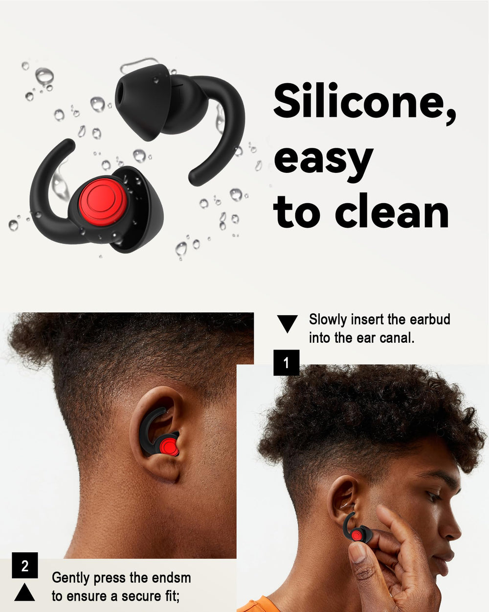 SUPCEAT soft silicone material is washable and reusable for daily use