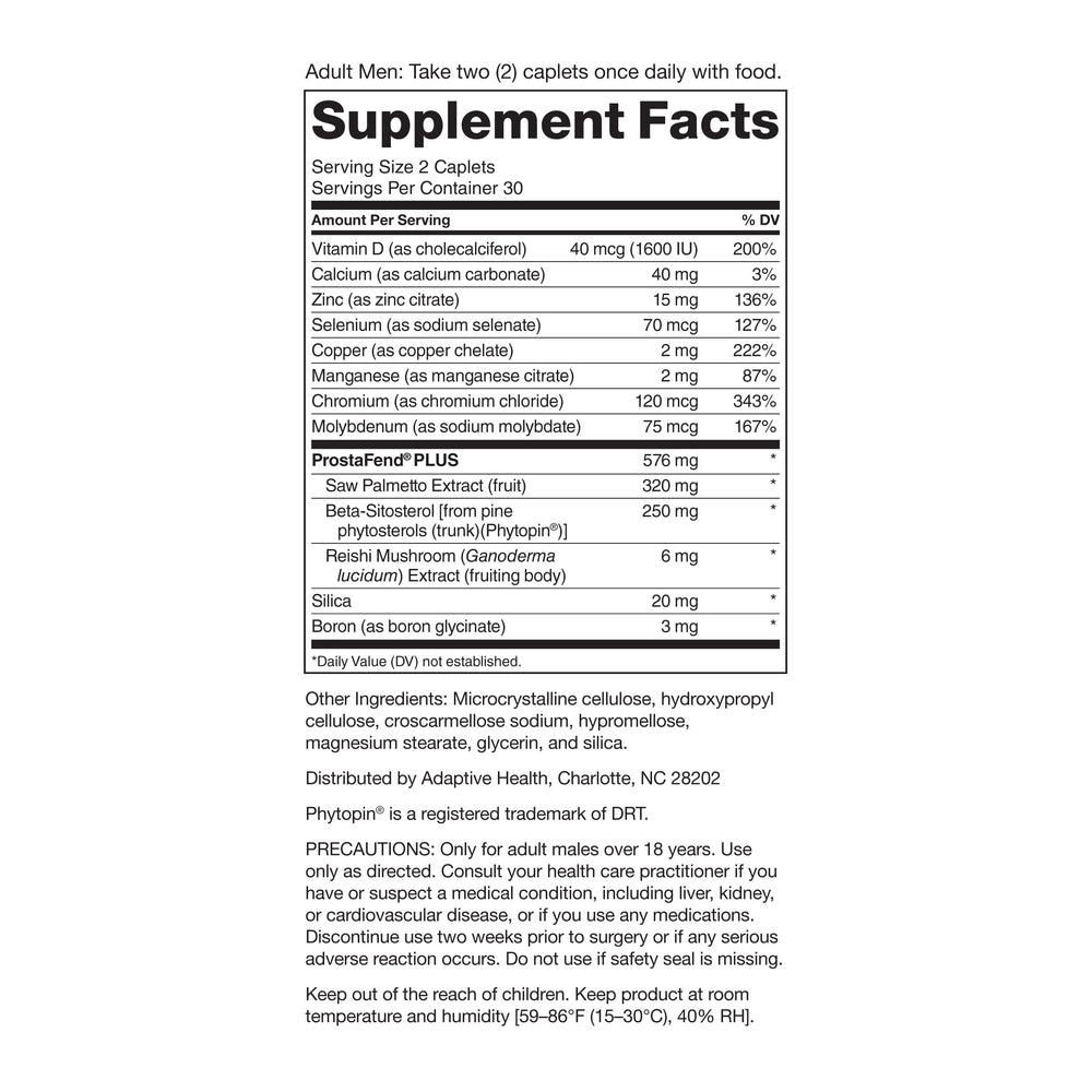 Retail display for SUPER BETA PROSTATE Advanced prostate health supplement