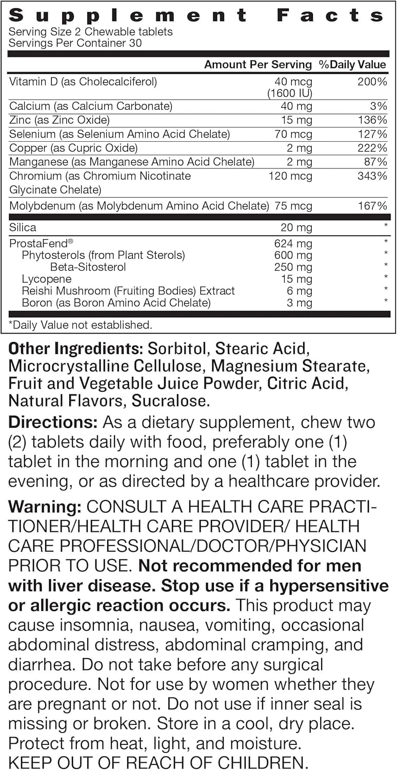 SUPER BETA PROSTATE Advanced travel-friendly bottle for on-the-go support.