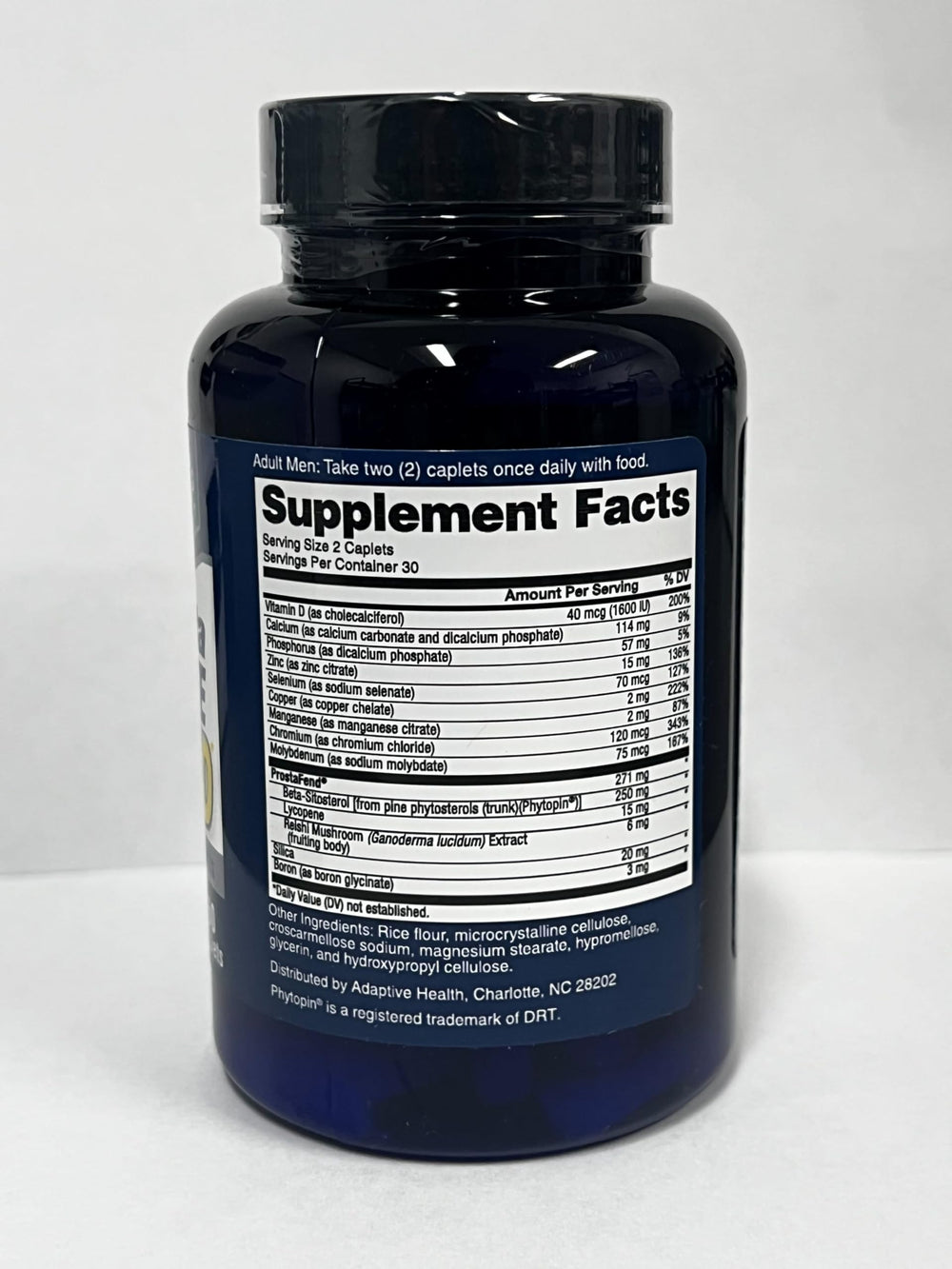 SUPER BETA PROSTATE reishi mushroom panel signals natural botanical support