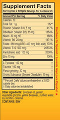 Close-up of Super Macho softgels for easy daily intake.