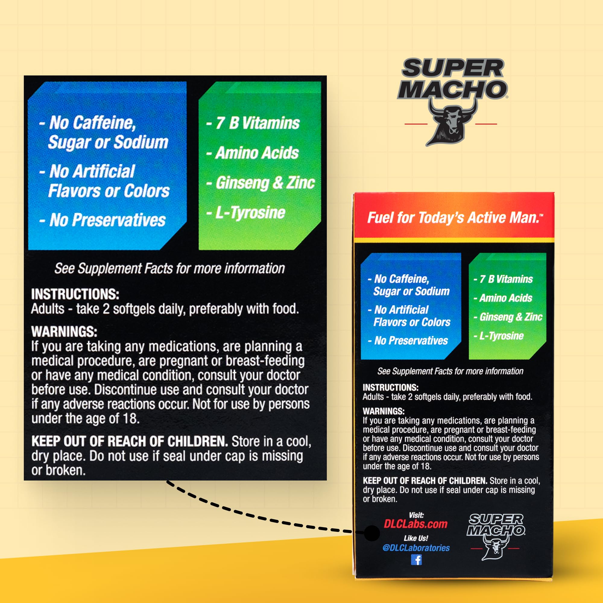 Sugar-free badge supports sugar-conscious everyday choices.