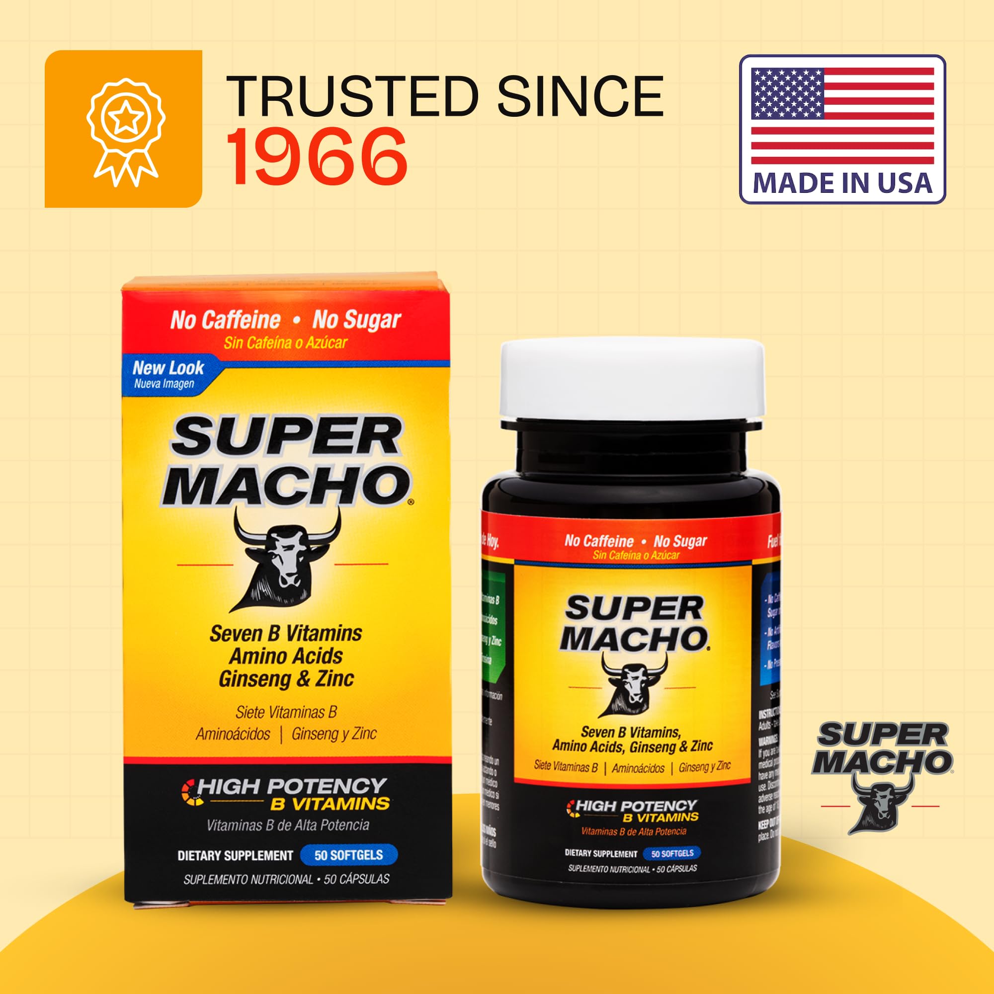USA-made seal emphasizes quality and domestic production.