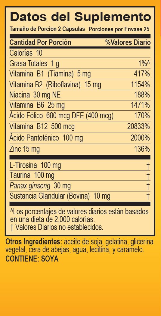 Zinc capsules from Super Macho highlighting high-potency minerals.