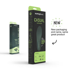 Superfeet Casual Pain Relief insole with arch support for everyday comfort