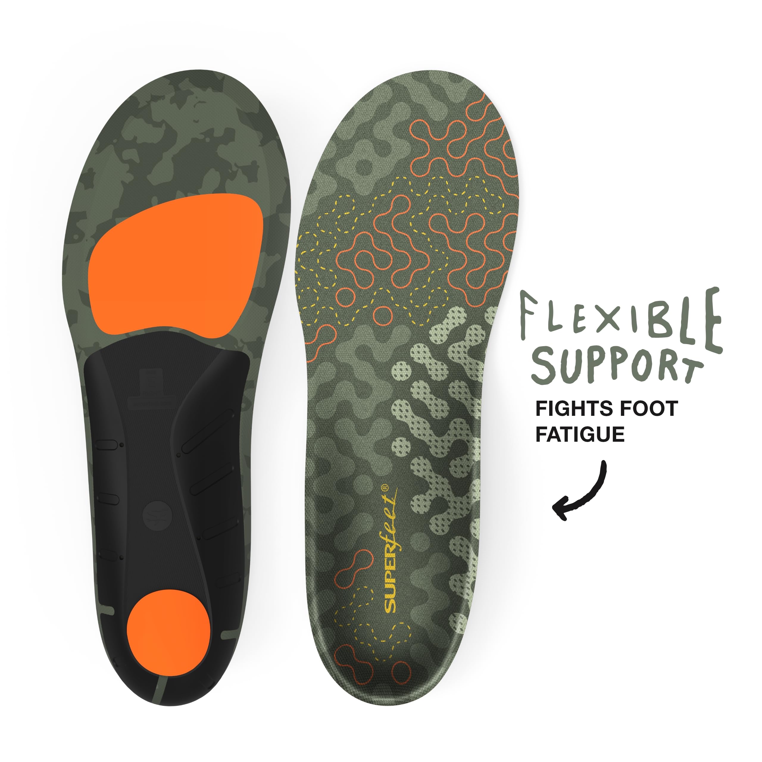 Use Superfeet Hike Cushion in hiking boots for all-day support during outdoor activities.