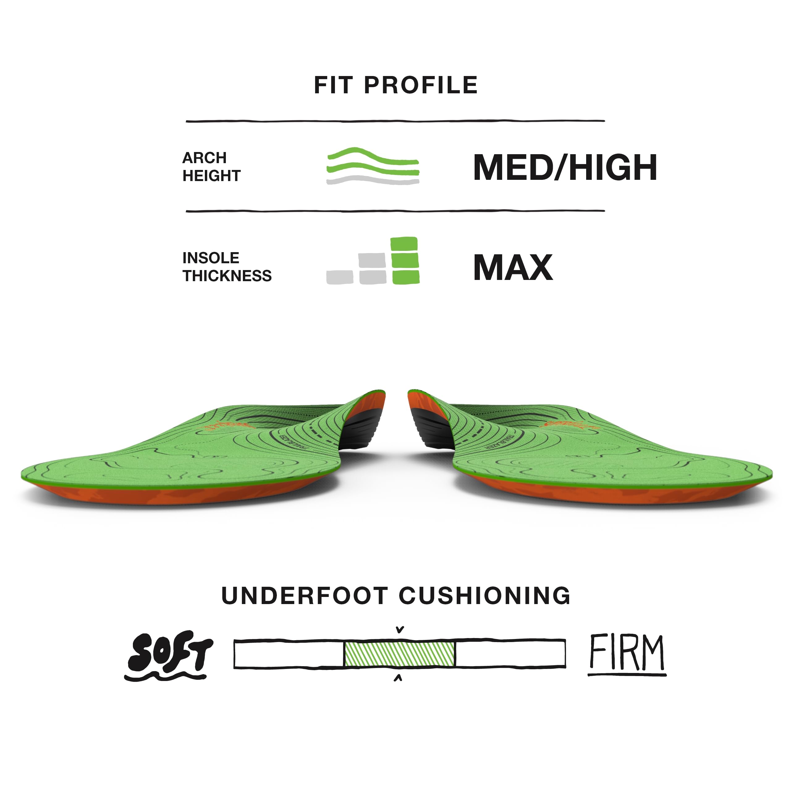 Superfeet Hike Support insole EVOLyte carbon-fiber delivers durable, responsive support