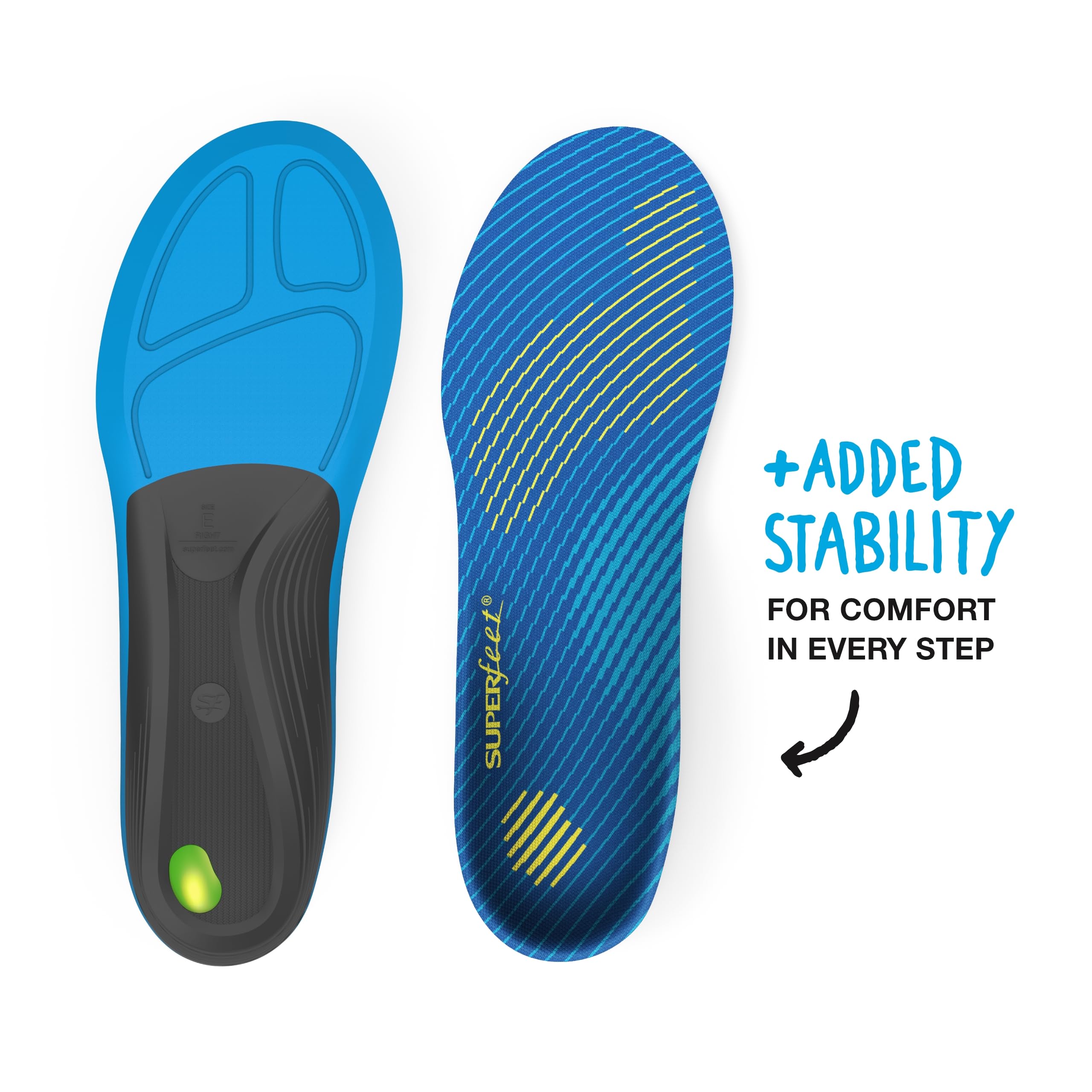 Professional-grade insoles are designed for runners seeking reliable comfort.