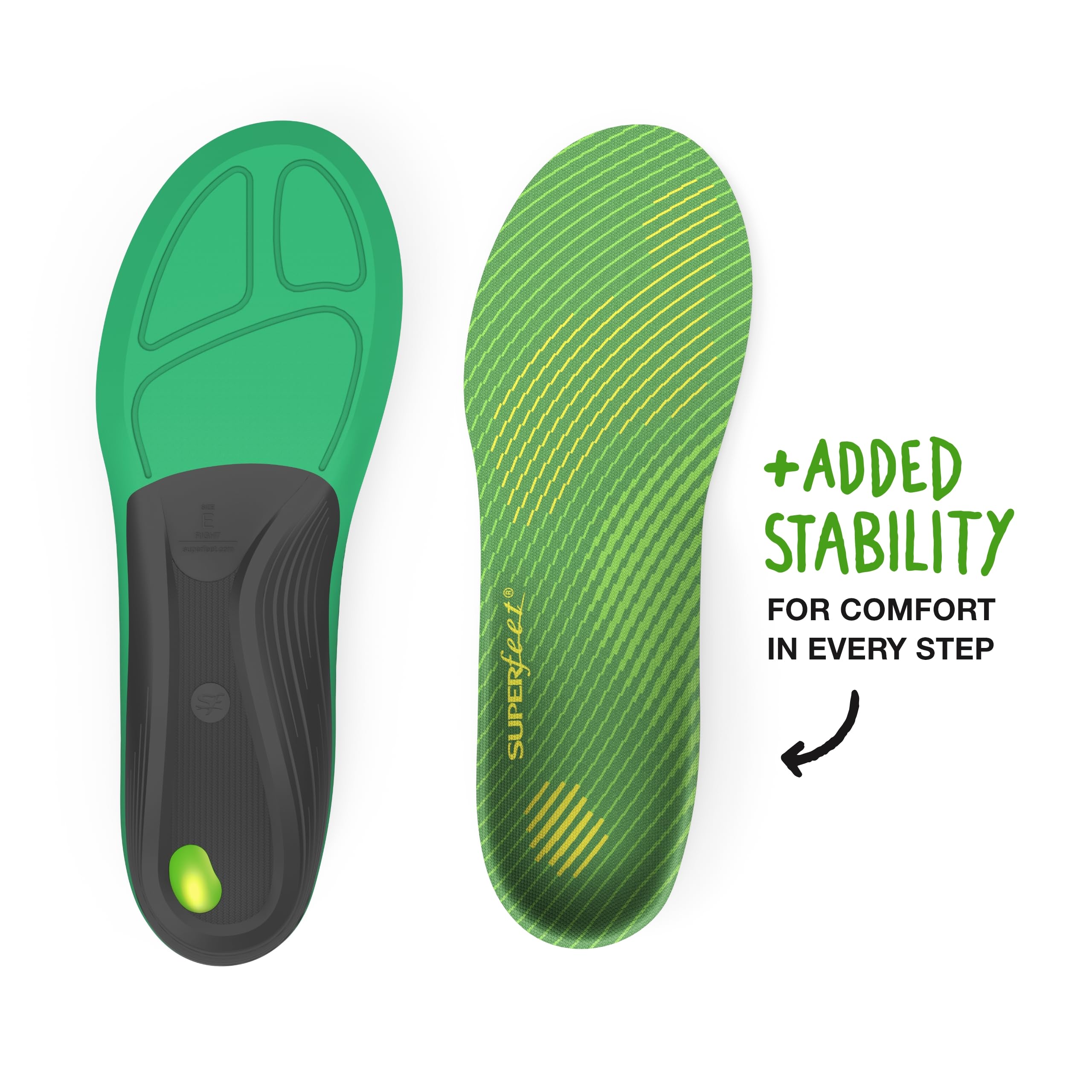 Superfeet Run Support High Arch insoles note formerly Run Comfort with trusted arch support