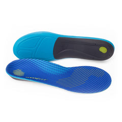 Superfeet Run Support insoles with trim-to-fit for precise comfort in running shoes.