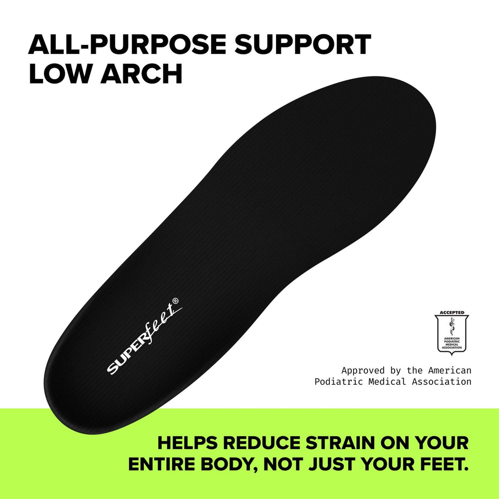 Trim-to-fit design allows snug adjustment in tight footwear