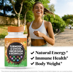Superfood MD boswellia extract powder highlighting joint support blend