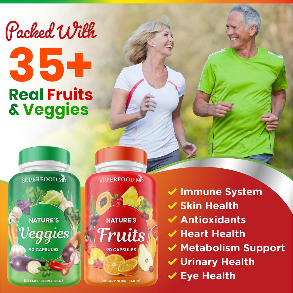 Hand-crafted ethically sourced blend from Superfood MD supports clean nutrition.